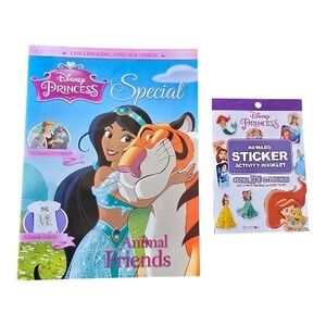 Disney Princess Magazine & Sticker Book
